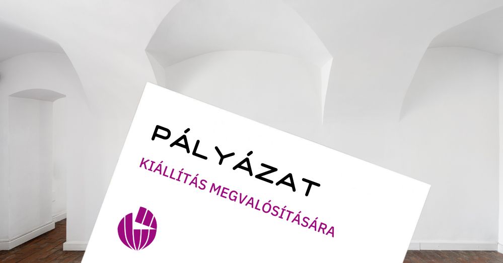 Palyazat kiallítas megvalositasara