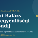 Lippai Balázs esélyegyenlőségi ösztöndíj